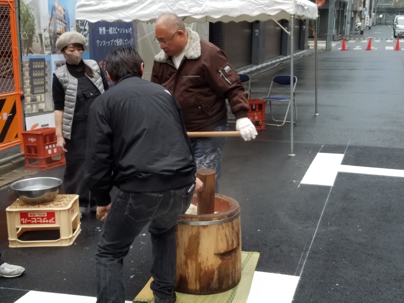 途中から雨は上がりました